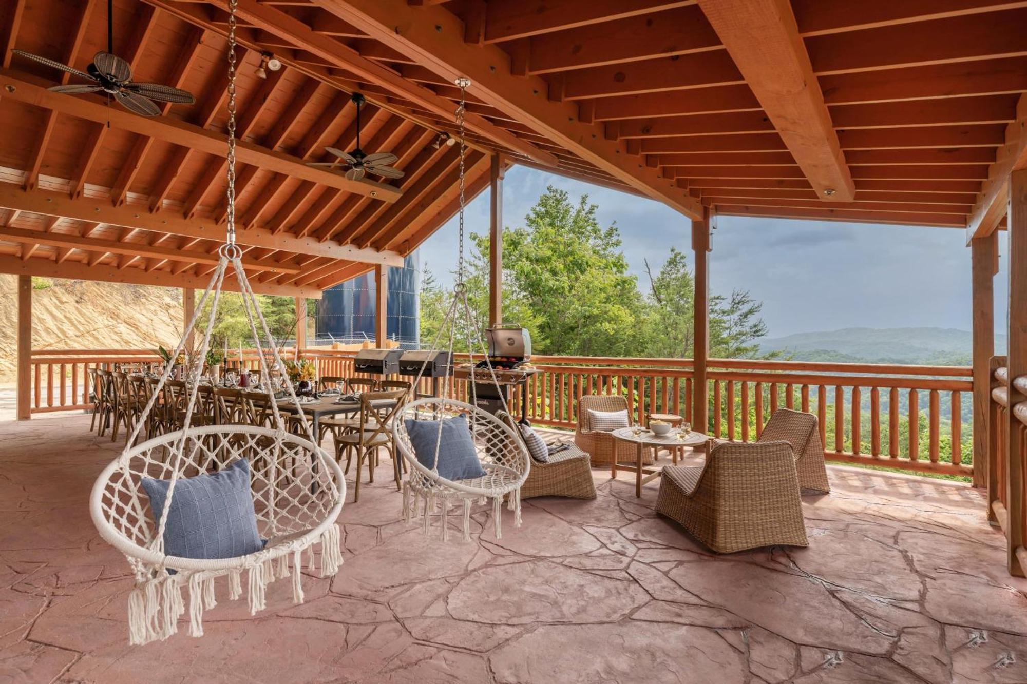 Sugarland By Avantstay Sleeps 28 Home Theatre Two Hot Tubs Indoor Pool Incredible Views Pigeon Forge Luaran gambar